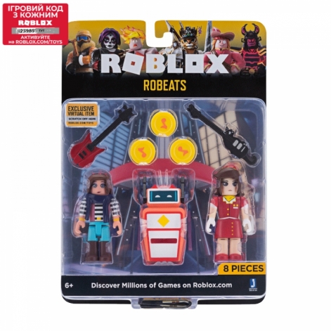 Ігрова фігурка Roblox Game Pack RoBeats W4, набір 2 шт. - lebebe-boutique - 2