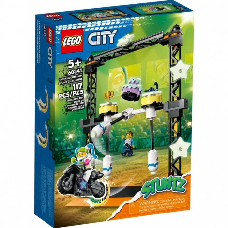 LEGO Конструктор City Stuntz Каскадерське завдання «Нокдаун» - lebebe-boutique - 8