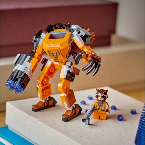 LEGO Конструктор Super Heroes Робоброня Єнота Ракети - lebebe-boutique - 2