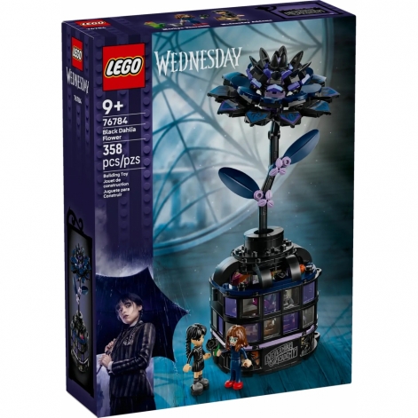 Конструктор LEGO Wednesday Квітка чорної жоржини - lebebe-boutique - 2