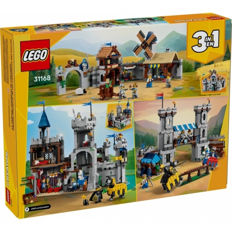 Конструктор LEGO Creator Середньовічний замок із лицарем на коні - lebebe-boutique - 3