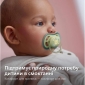 Набір пляшка для годування Avent Natural 125 мл, природній потік + Пустушка Ulta Air 0-6м - lebebe-boutique - 6