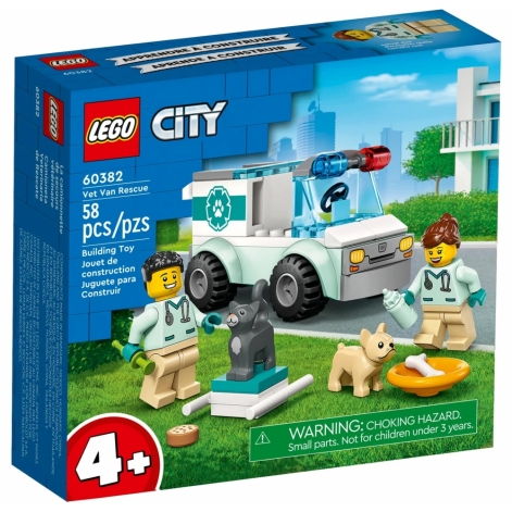 LEGO Конструктор City Фургон ветеринарної швидкої допомоги - lebebe-boutique - 8