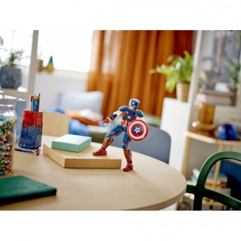 LEGO Конструктор Marvel Фігурка Капітана Америка для складання - lebebe-boutique - 2
