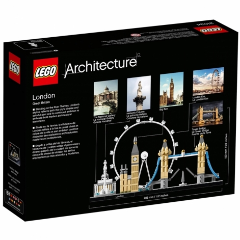 LEGO Конструктор Architecture Лондон - lebebe-boutique - 10