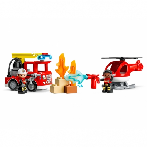 LEGO Конструктор DUPLO Пожежна частина та гвинтокрил - lebebe-boutique - 5