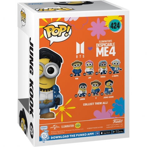 Funko Фігурка Funko POP Rocks: Minions X BTS - Jung Kook - lebebe-boutique - 3