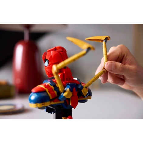 Конструктор LEGO Super Heroes Погруддя Залізної Людини-Павука - lebebe-boutique - 7