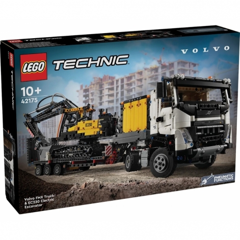 LEGO Конструктор Technic Вантажівка Volvo FMX і Електричний екскаватор EC230