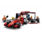Конструктор LEGO City Піт-стоп і піт-екіпаж F1 з болідом Ferrari - lebebe-boutique - 5