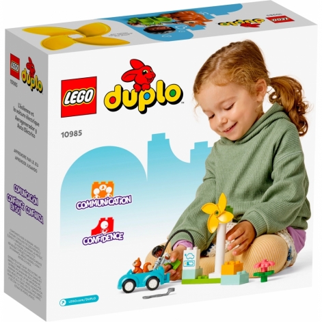 LEGO Конструктор DUPLO Town Вітрова турбіна та електромобіль - lebebe-boutique - 7