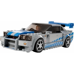 LEGO Конструктор Speed Champions «Подвійний форсаж» Nissan Skyline GT-R (R34)