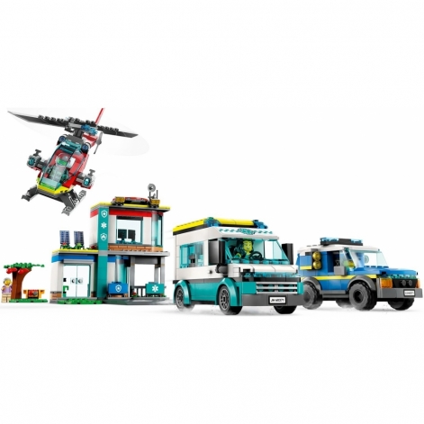 LEGO Конструктор City Центр управління рятувальним транспортом - lebebe-boutique - 7