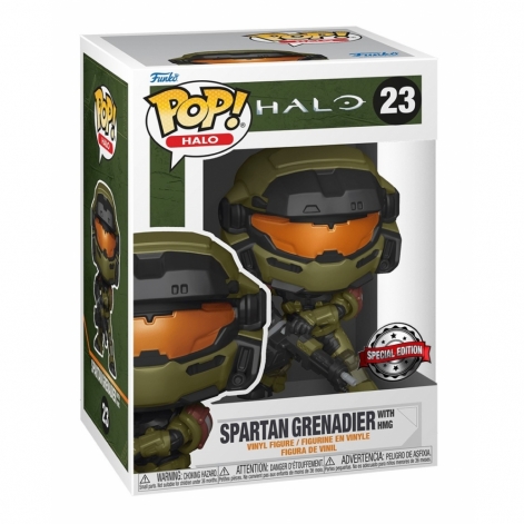 Funko Фігурка Funko POP Games: Halo Infinite - Spartan grandier w/ hmg - lebebe-boutique - 2