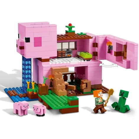 LEGO Конструктор Minecraft Будинок-свиня - lebebe-boutique - 4