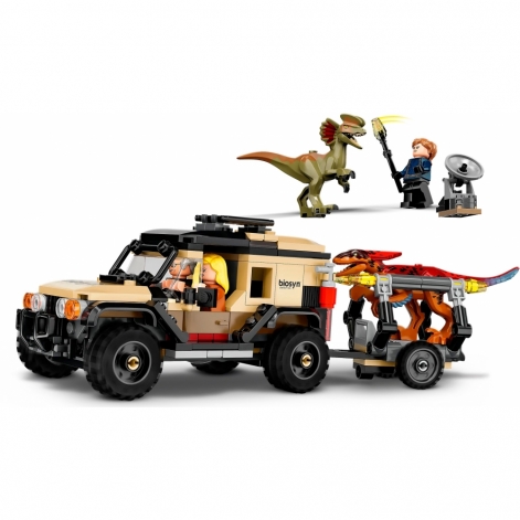 LEGO Конструктор Jurassic World Перевезення пірораптора та дилофозавра - lebebe-boutique - 9