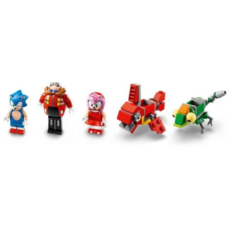 LEGO Конструктор Sonic the Hedgehog Змагання петлі Соніка на зеленому пагорбі - lebebe-boutique - 10