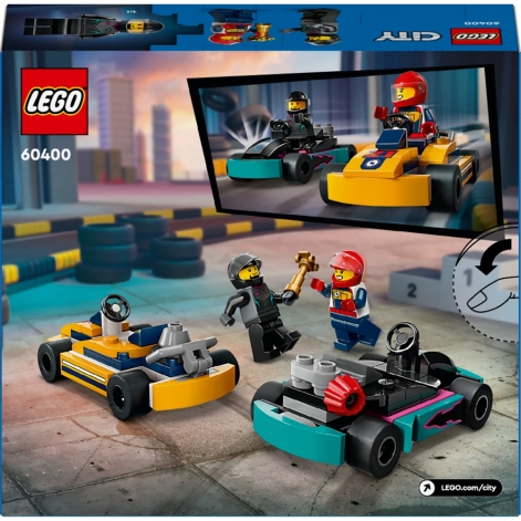 Конструктор LEGO City Картинг і гонщики - lebebe-boutique - 8