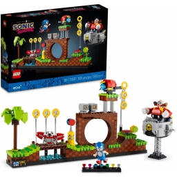 LEGO Конструктор Ideas Їжачок Сонік — Зона із зеленим пагорбом