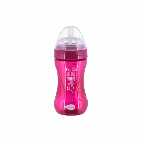 Дитяча антиколікова пляшечка Mimic® Nuvita, 250 мл, фіолетова