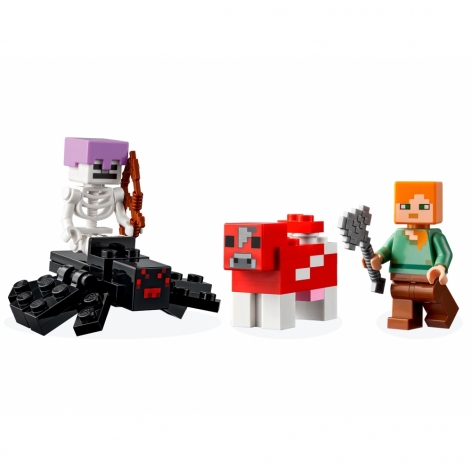 LEGO Конструктор Minecraft Грибний будинок 21179 - lebebe-boutique - 4
