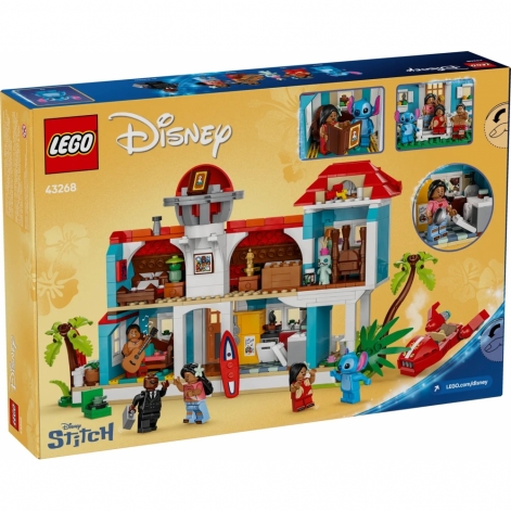 Конструктор LEGO Disney Classic Пляжний будинок Ліло і Стіч - lebebe-boutique - 3