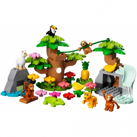 LEGO Конструктор DUPLO Town Дикі тварини Південної Америки - lebebe-boutique - 3