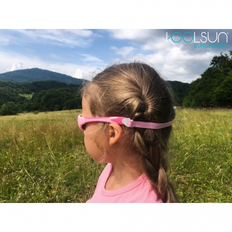 Сонцезахисні окуляри Koolsun Flex, рожеві 3+ - lebebe-boutique - 4