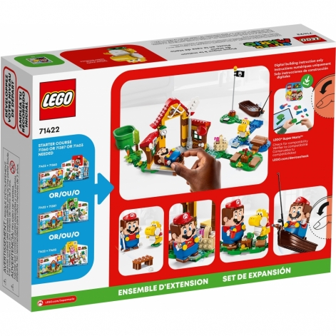 LEGO Конструктор Super Mario Пікнік у будинку Маріо. Додатковий набір - lebebe-boutique - 5