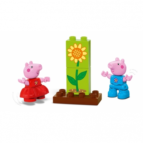 LEGO Конструктор DUPLO Peppa Pig Сад і будиночок на дереві Пеппи - lebebe-boutique - 4