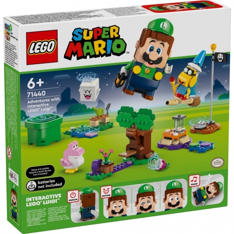 LEGO Конструктор Super Mario Пригоди з інтерактивним LEGO Луїджі