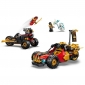 Конструктор LEGO Ninjago Комбіновані транспортні засоби Кая та Коула - lebebe-boutique - 3