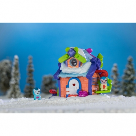 Nanables Ігрова фігурка Jazwares Nanables Small House Зимовий дивосвіт, Лижний будиночок Схованка - lebebe-boutique - 4