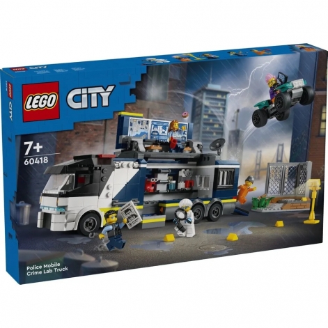 LEGO Конструктор City Пересувна поліцейська криміналістична лабораторія - lebebe-boutique - 9