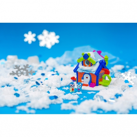 Nanables Ігрова фігурка Jazwares Nanables Small House Зимовий дивосвіт, Лижний будиночок Схованка - lebebe-boutique - 8