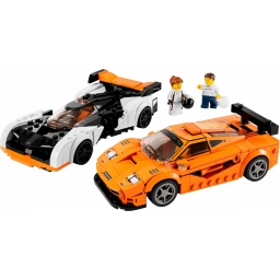 LEGO Конструктор Speed Champions McLaren Solus GT і McLaren F1 LM