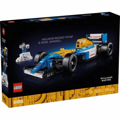 Конструктор LEGO Icons Williams Racing FW14B і Найджел Менселл - lebebe-boutique - 2