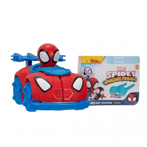 Машинка Spidey Little Vehicle Web Dart Zoomers Спайді (Spidey) - lebebe-boutique - 3