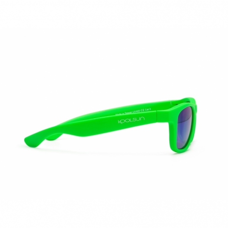 Koolsun Дитячі сонцезахисні окуляри неоново-зелені серії Wave (Розмір: 1+) - lebebe-boutique - 5