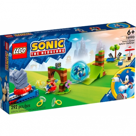 LEGO Конструктор Sonic the Hedgehog Змагання швидкісної сфери Соніка - lebebe-boutique - 10