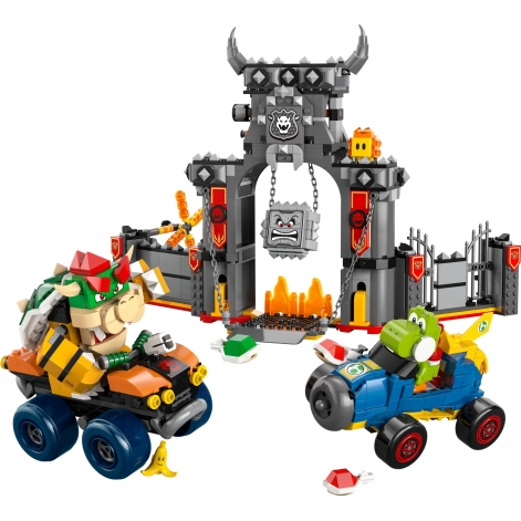 Конструктор LEGO Super Mario Mario Kart – Bowser та його замок - lebebe-boutique - 4