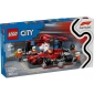 Конструктор LEGO City Піт-стоп і піт-екіпаж F1 з болідом Ferrari - lebebe-boutique - 2