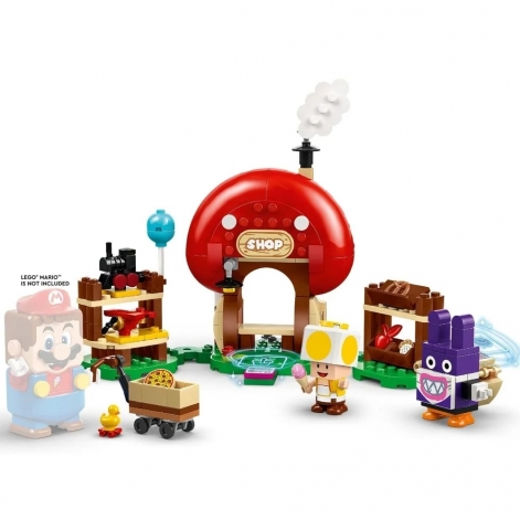 LEGO Конструктор Super Mario Nabbit у крамниці Toad. Додатковий набір - lebebe-boutique - 10