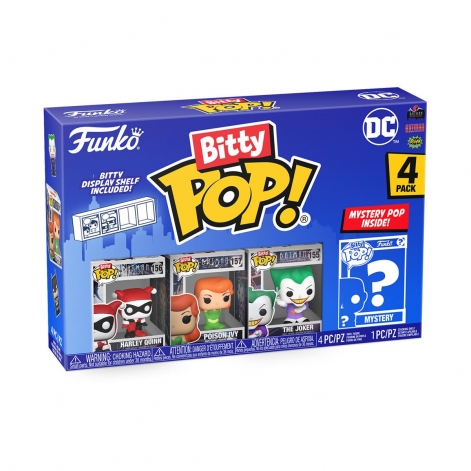 Funko Набір подарунковий Funko POP (Bitty): DC - Harley Quinn 4pk