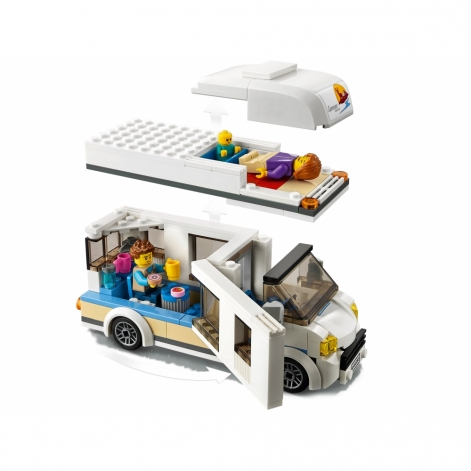 LEGO Конструктор City Канікули в будинку на колесах 60283 - lebebe-boutique - 4