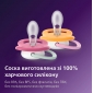 Пустушка Avent Ultra Air, 6-18 міс., 2шт, дизайн для дівчат. - lebebe-boutique - 9