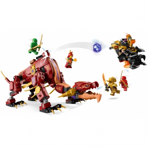 LEGO Конструктор Ninjago Вулканічний Дракон, що трансформує Хітвейва - lebebe-boutique - 6