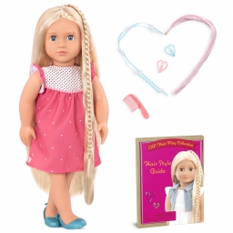 ЛялькаOur Generation Хейлі (46 см) з волоссям що росте, блондинка