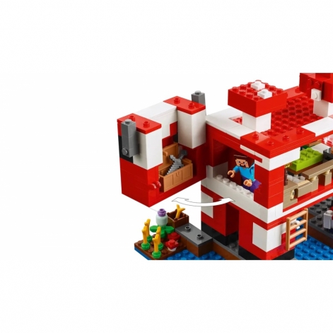 LEGO Конструктор Minecraft Грибний будинок - lebebe-boutique - 6