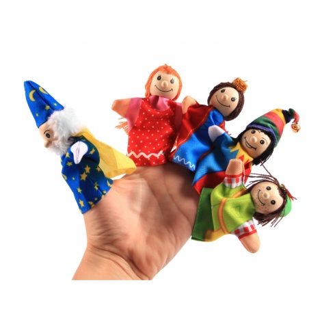 goki Лялька для пальчикового театру - Клоун - lebebe-boutique - 5